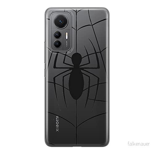 ERT GROUP mobiltelefonfodral för Xiaomi 12 LITE originalt och officiellt licensierat Marvel mönster Spider Man 013 optimalt anpassad till formen på mobiltelefonen, gedeeltelijk transparant 5905511501624