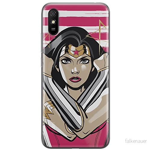 ERT GROUP mobiltelefonfodral för Xiaomi REDMI 9A originalt och officiellt licensierat DC mönster Wonder Woman 003 optimalt anpassad till formen på mobiltelefonen, fodral tillverkad av TPU plast 5903040298602