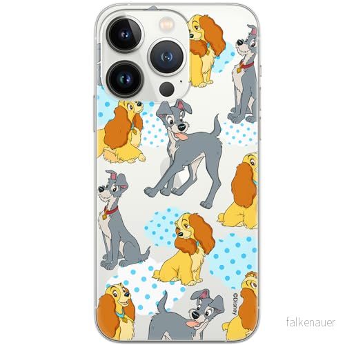 ERT GROUP mobiltelefonfodral för Iphone 13 PRO originalt och officiellt licensierat Disney mönster Lady and the Tramp 004 optimalt anpassad till formen på mobiltelefonen, gedeeltelijk transparant 5905131774859