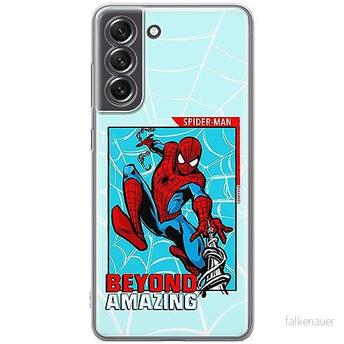 ERT GROUP mobiltelefonfodral för Samsung S21 FE originalt och officiellt licensierat Marvel mönster Spider Man 041 optimalt anpassad till formen på mobiltelefonen, fodral tillverkad av TPU plast 5905795017262