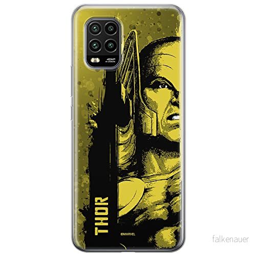 ERT GROUP mobiltelefonfodral för Xiaomi MI 10 LITE originalt och officiellt licensierat Marvel mönster Thor 001 optimalt anpassad till formen på mobiltelefonen, fodral tillverkad av TPU plast 5903537164397
