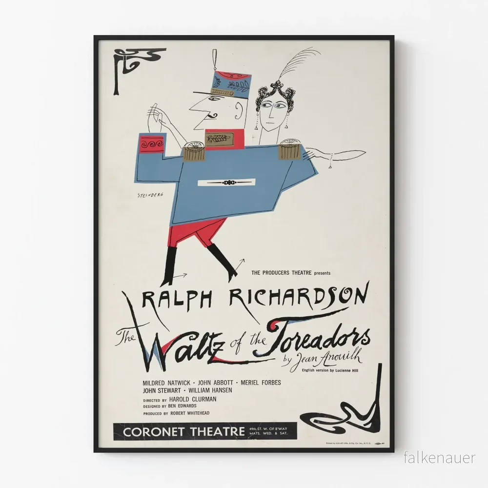 Dekorativ poster The Waltz of The Toreadors Dekorativ poster The Waltz of The Toreadors