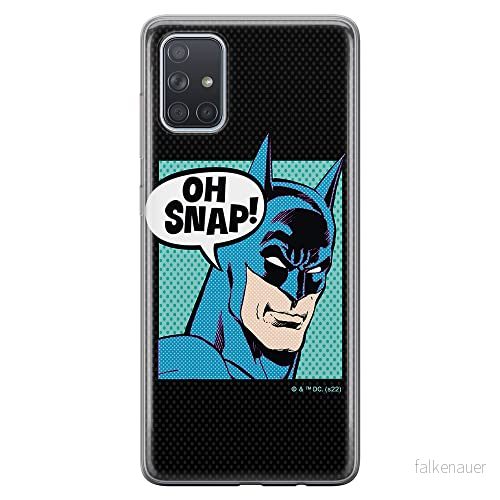 ERT GROUP mobiltelefonfodral för Samsung A71 5G originalt och officiellt licensierat DC mönster Batman 038 optimalt anpassad till formen på mobiltelefonen, fodral tillverkad av TPU plast 5905131548504