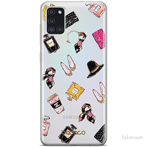 ERT GROUP mobiltelefonfodral för Samsung A21s originalt och officiellt licensierat Babaco mönster Fashion 002 optimalt anpassad till formen på mobiltelefonen, gedeeltelijk transparant 5904805402487