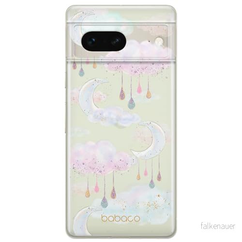 ERT GROUP mobiltelefonfodral för Google PIXEL 7 originalt och officiellt licensierat Babaco mönster Sky 001 optimalt anpassad till formen på mobiltelefonen, gedeeltelijk transparant 5905795147853