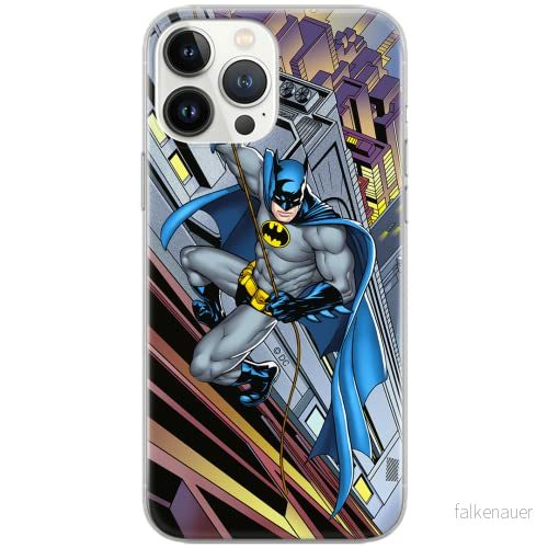 ERT GROUP mobiltelefonfodral för Apple Iphone 6/6S originalt och officiellt licensierat DC mönster Batman 006 Vit optimalt anpassad till formen på mobiltelefonen, fodral tillverkad av TPU plast 5903040802953