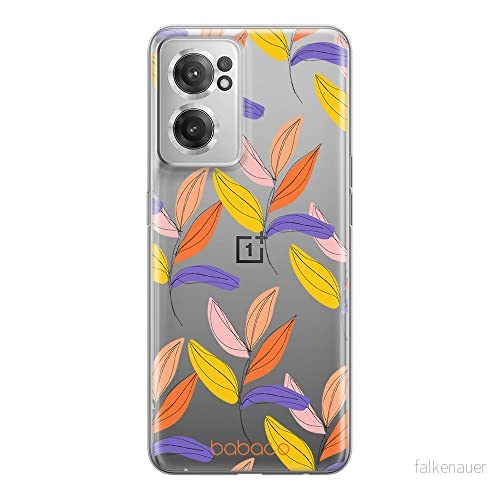 ERT GROUP mobiltelefonfodral för Oneplus NORD CE 2 originalt och officiellt licensierat Babaco mönster Plants 007 optimalt anpassad till formen på mobiltelefonen, gedeeltelijk transparant 5905511289010
