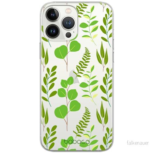 ERT GROUP mobiltelefonfodral för Apple Iphone 13 PRO originalt och officiellt licensierat Babaco mönster Plants 009 optimalt anpassad till formen på mobiltelefonen, gedeeltelijk transparant 5903932861228