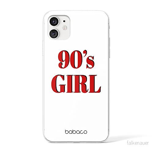 ERT GROUP mobiltelefonfodral för Apple Iphone 11 originalt och officiellt licensierat Babaco mönster 90's Girl 001 Vit optimalt anpassad till formen på mobiltelefonen, fodral tillverkad av TPU plast 5903932316070