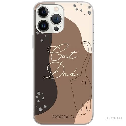 ERT GROUP mobiltelefonfodral för Iphone 13 PRO MAX originalt och officiellt licensierat Babaco mönster Cats 010 optimalt anpassad till formen på mobiltelefonen, fodral tillverkad av TPU plast 5905131093172