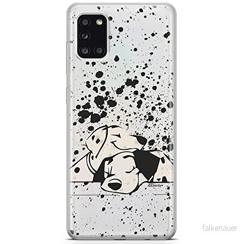 ERT GROUP mobiltelefonfodral för Samsung A31 originalt och officiellt licensierat Disney mönster Dalmatian 003 optimalt anpassad till formen på mobiltelefonen, gedeeltelijk transparant 5903040212219