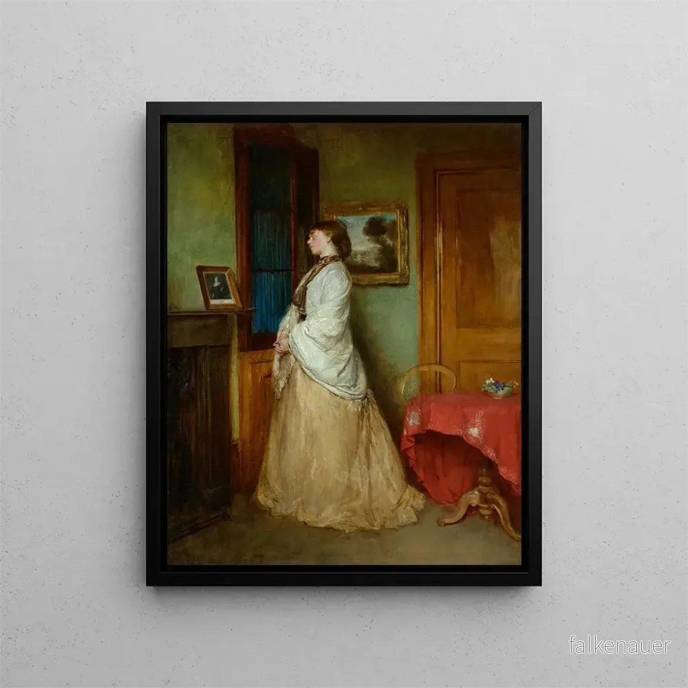 Målning La gravure - Ambrose McEvoy | Konsttryck