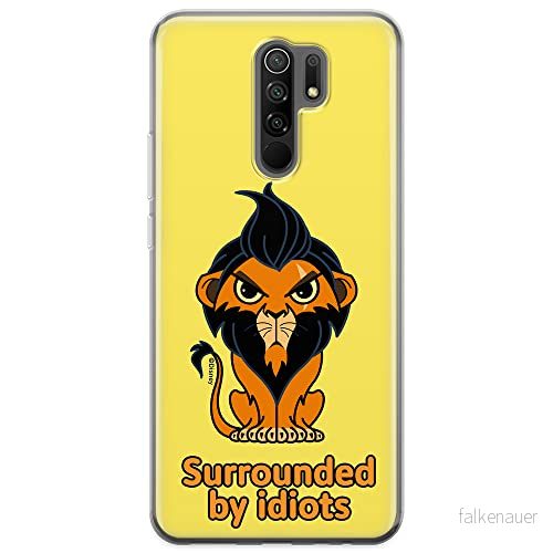 ERT GROUP mobiltelefonfodral för Xiaomi REDMI 9 originalt och officiellt licensierat Disney mönster Scar 001 optimalt anpassad till formen på mobiltelefonen, fodral tillverkad av TPU plast 5905131441744