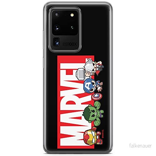 ERT GROUP Mobiltelefonskal för Samsung S20 Ultra original och officiellt licensierat Marvel mönster 010 optimalt anpassat till mobiltelefonens form, TPU fodral 5904805179389