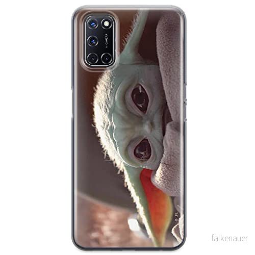 ERT GROUP mobiltelefonfodral för Oppo A92/ A72/ A52 originalt och officiellt licensierat Star Wars mönster Baby Yoda 021 optimalt anpassad till formen på mobiltelefonen, fodral tillverkad av TPU plast 5904805071836