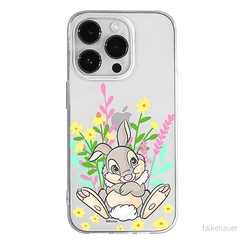ERT GROUP mobiltelefonfodral för Iphone 14 PRO originalt och officiellt licensierat Disney mönster Thumper 004 optimalt anpassad till formen på mobiltelefonen, gedeeltelijk transparant 5905795046743