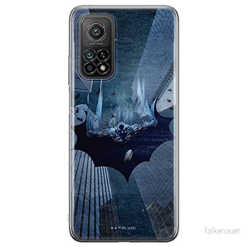 ERT GROUP mobiltelefonfodral för Xiaomi MI 10 LITE originalt och officiellt licensierat DC mönster Batman 071 optimalt anpassad till formen på mobiltelefonen, fodral tillverkad av TPU plast 5905131530769