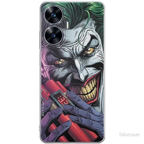 ERT GROUP mobiltelefonfodral för Realme C55 originalt och officiellt licensierat DC mönster Joker 013 optimalt anpassad till formen på mobiltelefonen, fodral tillverkad av TPU plast 5905511876913
