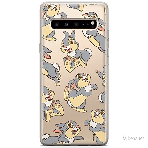 ERT GROUP mobiltelefonfodral för Samsung S10 originalt och officiellt licensierat Disney mönster Thumper 003 optimalt anpassad till formen på mobiltelefonen, gedeeltelijk transparant 5905131819567