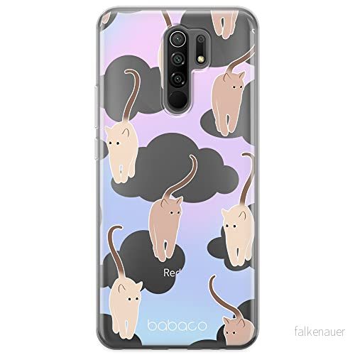 ERT GROUP mobiltelefonfodral för Xiaomi REDMI 9 originalt och officiellt licensierat Babaco mönster Cats 015 optimalt anpassad till formen på mobiltelefonen, gedeeltelijk transparant 5905131117182