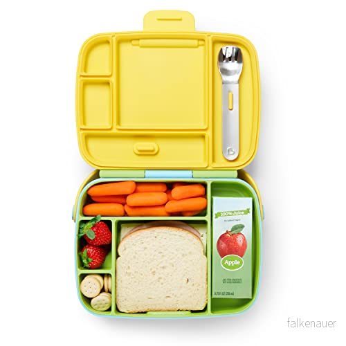 Munchkin Bento Toddler Lunch Box, Green (Pack of 1) 5019090125307