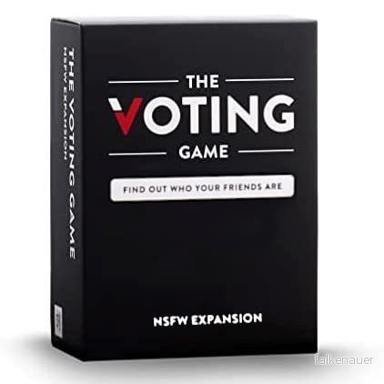 Dyce Games The Voting Game After Dark Expansion NSFW Card English 19962213717