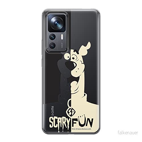 ERT GROUP mobiltelefonfodral för Xiaomi 12T/12T pro/K50 Ultra originalt och officiellt licensierat Scooby Doo mönster 008 optimalt anpassad till formen på mobiltelefonen, gedeeltelijk transparant 5905511571306
