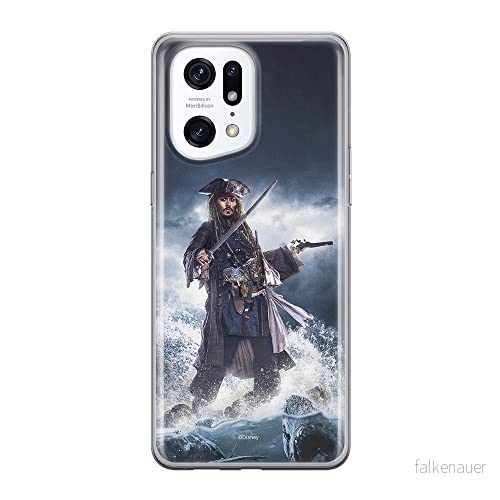 ERT GROUP mobiltelefonfodral för Oppo FIND X5 PRO originalt och officiellt licensierat Disney mönster Pirates of the Caribbean 002, fodral tillverkad av TPU plast 5905511398385