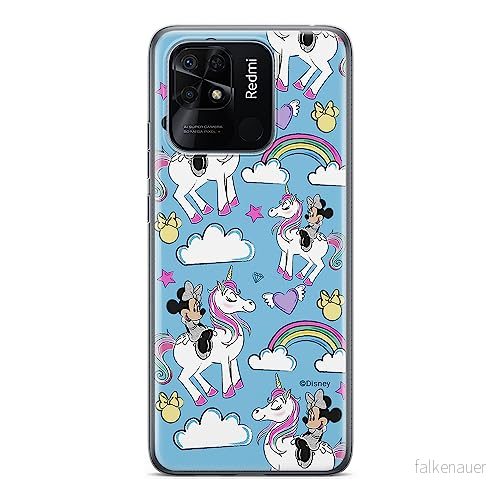 ERT GROUP mobiltelefonfodral för Xiaomi REDMI 10C originalt och officiellt licensierat Disney mönster Minnie 037 optimalt anpassad till formen på mobiltelefonen, fodral tillverkad av TPU plast 5905511541736