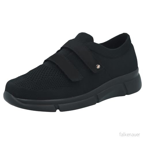 Berkemann Alinda sneakers för kvinnor, Kolsvart, 37.5 EU 4049261931360