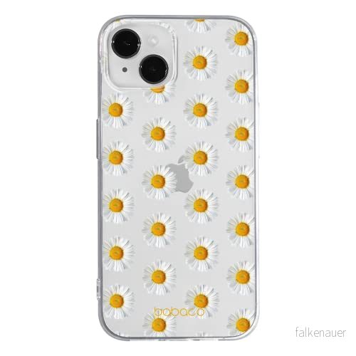 ERT GROUP mobiltelefonfodral för Apple Iphone 14 originalt och officiellt licensierat Babaco mönster Flowers 009 optimalt anpassad till formen på mobiltelefonen, gedeeltelijk transparant 5905131877949