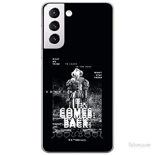 ERT GROUP mobiltelefonfodral för Samsung S21 originalt och officiellt licensierat Horror mönster It 017 optimalt anpassad till formen på mobiltelefonen, fodral tillverkad av TPU plast 5905131992796