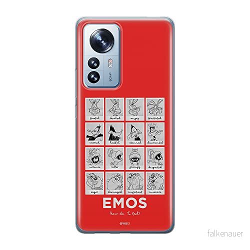 ERT GROUP mobiltelefonfodral för Xiaomi 12 / 12X originalt och officiellt licensierat Looney Tunes mönster 008 optimalt anpassad till formen på mobiltelefonen, fodral tillverkad av TPU plast 5905511479763