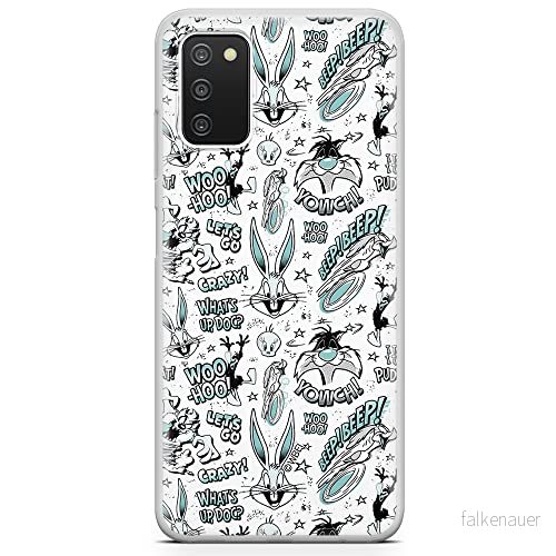 ERT GROUP mobiltelefonfodral för Samsung A03S originalt och officiellt licensierat Looney Tunes mönster 004 optimalt anpassad till formen på mobiltelefonen, fodral tillverkad av TPU plast 5903932993349
