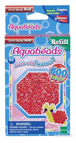 Aquabeads 32668 Röda juvelpärlor 5054131326688