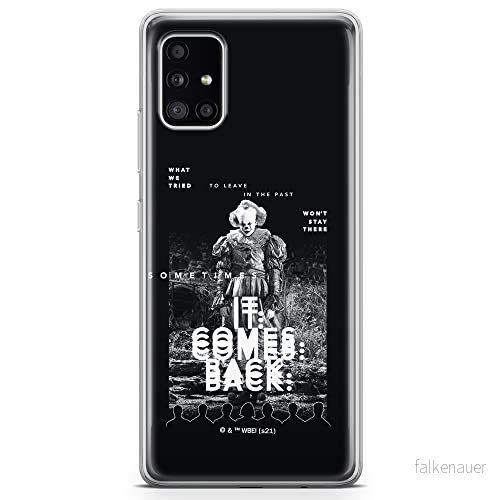 ERT GROUP mobiltelefonfodral för Samsung A51 5G originalt och officiellt licensierat Horror mönster It 017 optimalt anpassad till formen på mobiltelefonen, fodral tillverkad av TPU plast 5905131991492