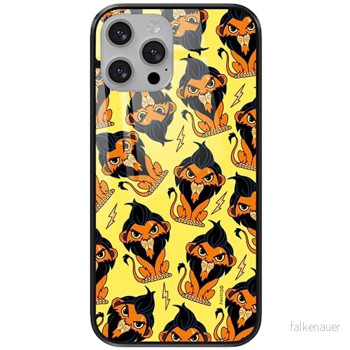 ERT GROUP mobiltelefonfodral för Apple Iphone 13 PRO originalt och officiellt licensierat Disney mönster Scar 002 tillverkad av härdat glas, skyddsfodral 5905131440532