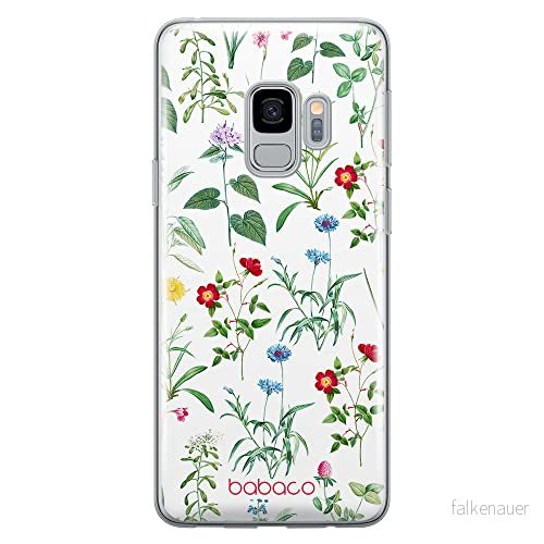 ERT GROUP mobiltelefonfodral för Samsung S9 originalt och officiellt licensierat Babaco mönster Flowers 042 optimalt anpassad till formen på mobiltelefonen, fodral tillverkad av TPU plast 5905131314871