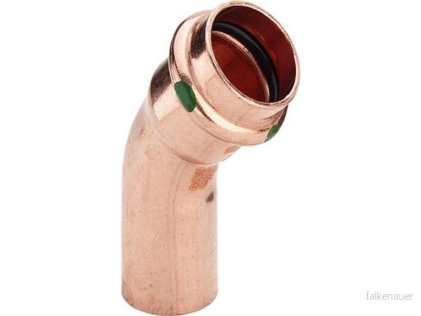 Viega Vpress Cu Böj 35 45Gr 1M 292539 4015211292539