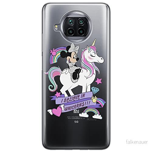 ERT GROUP mobiltelefonfodral för Xiaomi REDMI NOTE 9T originalt och officiellt licensierat Disney mönster Minnie 035 optimalt anpassad till formen på mobiltelefonen, gedeeltelijk transparant 5904805647437