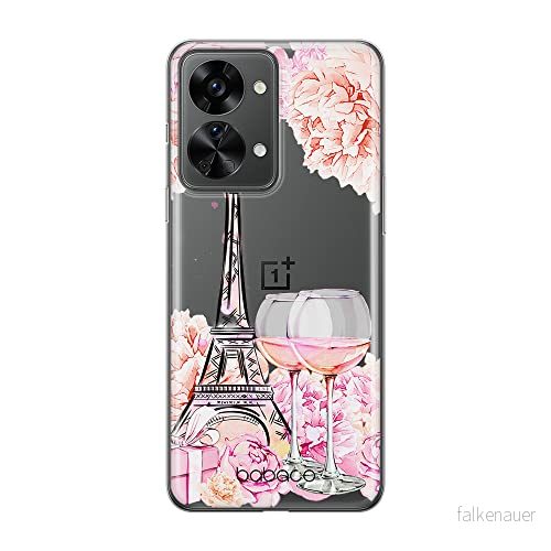 ERT GROUP mobiltelefonfodral för Oneplus NORD 2T 5G originalt och officiellt licensierat Babaco mönster Paris 001 optimalt anpassad till formen på mobiltelefonen, gedeeltelijk transparant 5905511272777