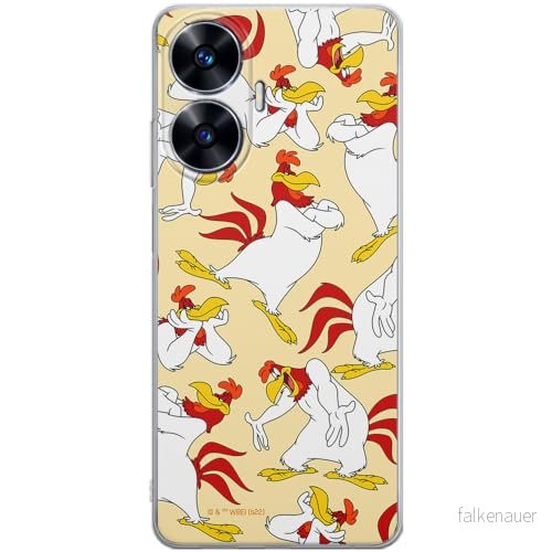 ERT GROUP mobiltelefonfodral för Realme C55 originalt och officiellt licensierat Looney Tunes mönster Foghorn Leghorn 001 anpassad till formen på mobiltelefonen, fodral tillverkad av TPU plast 5905511871840