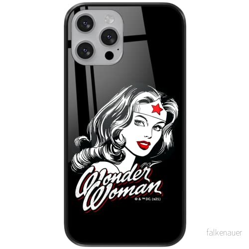 ERT GROUP mobiltelefonfodral för Huawei MATE 10 originalt och officiellt licensierat DC mönster Wonder Woman 023 tillverkad av härdat glas, optimalt anpassat till mobilens form, skyddsfodral 5903932927801