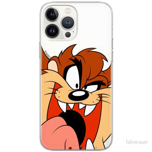 ERT GROUP mobiltelefonfodral för Samsung A50/A50s/A30s originalt och officiellt licensierat Looney Tunes mönster Tasmanian 001 Vit anpassad till formen på mobiltelefonen, gedeeltelijk transparant 5902980310979