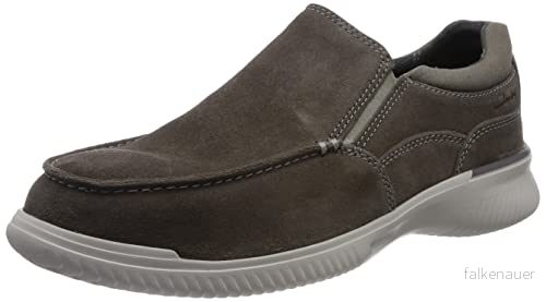 Clarks Donaway Free Tofflor för män, sten, 42 EU bred 5059680252402
