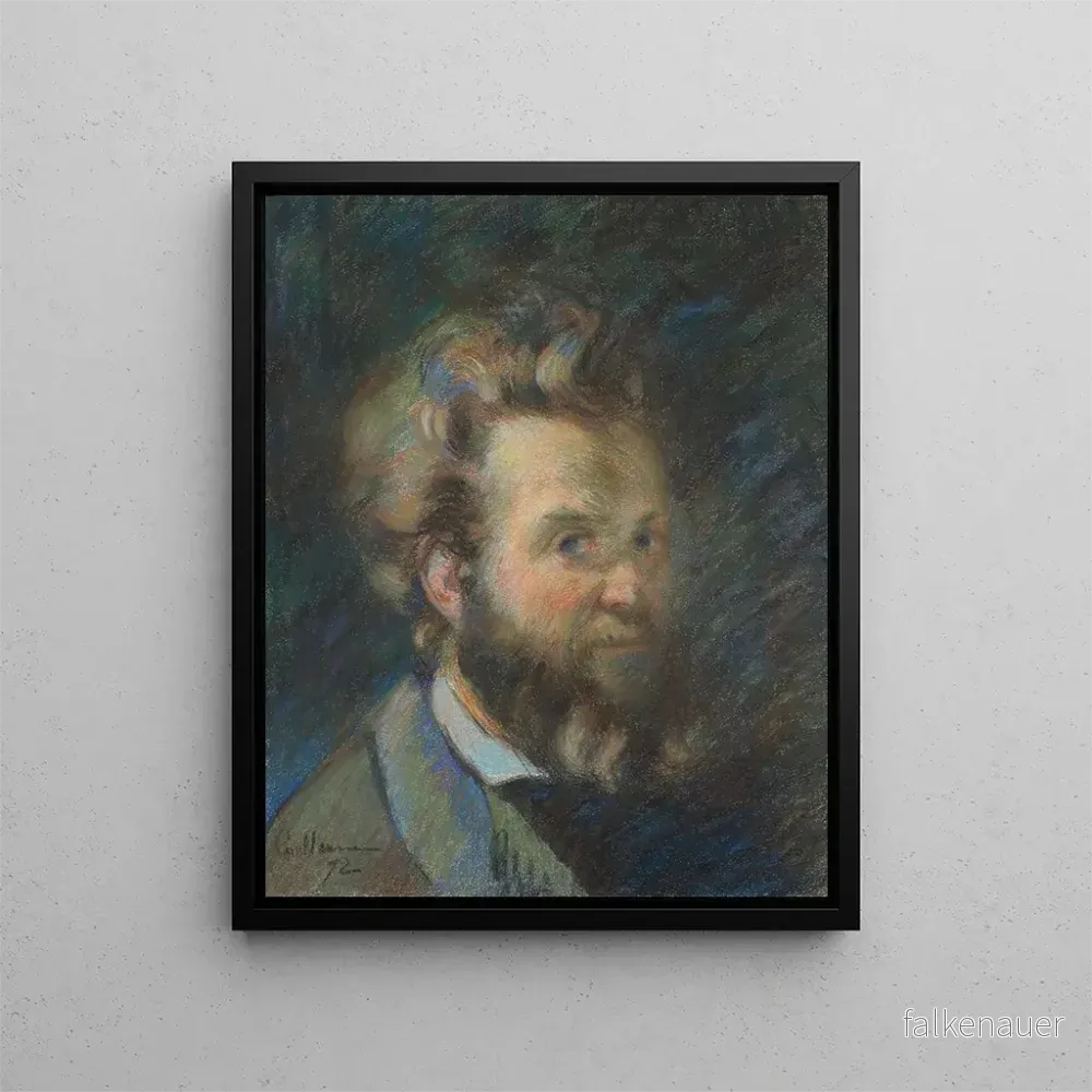 Målning Självporträtt - Armand Guillaumin | Konsttryck