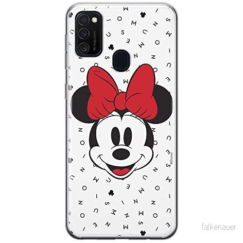 ERT GROUP mobiltelefonfodral för Samsung M21 originalt och officiellt licensierat Disney mönster Minnie 056 optimalt anpassad till formen på mobiltelefonen, fodral tillverkad av TPU plast 5903537835112