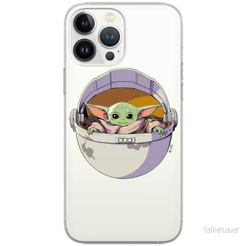 ERT GROUP mobiltelefonfodral för Samsung A51 originalt och officiellt licensierat Star Wars mönster Baby Yoda 026 Vit optimalt anpassad till formen på mobiltelefonen, gedeeltelijk transparant 5904805083082