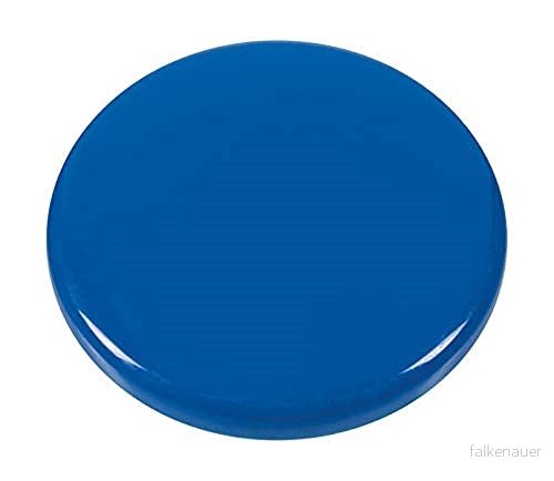 Westcott Självhäftande magneter 10 pack, 30 mm, rund, blå, E 10820 00 4027521518728