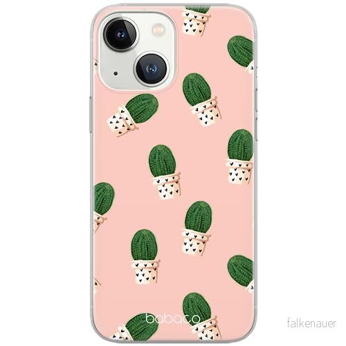 ERT GROUP mobiltelefonfodral för Apple Iphone 13 originalt och officiellt licensierat Babaco mönster Plants 001 optimalt anpassad till formen på mobiltelefonen, fodral tillverkad av TPU plast 5903932835397
